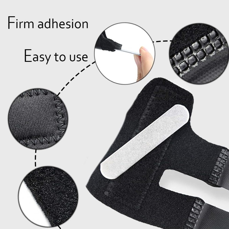 TRKETK Pack of 3 Finger Splints, Finger Smoother Adjustable Trigger