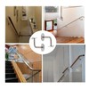 YouYuer 4pcs Handrail Stainless Steel Handrail Support Handrail Support Handrail