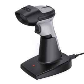 Inateck Wireless Bluetooth Barcode Scanner With Charging Base BCST-70+BS0400