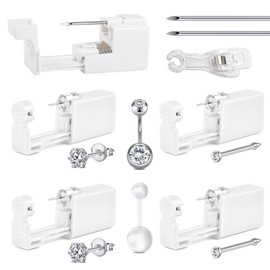 AceFun Ear Piercing Kit Nose Piercing Kit Belly Button Piercing Kit Ear Piercing Gun Kit Belly Piercing Kit Disposable Earring Piercing Kit Self Piercing Kit at Home