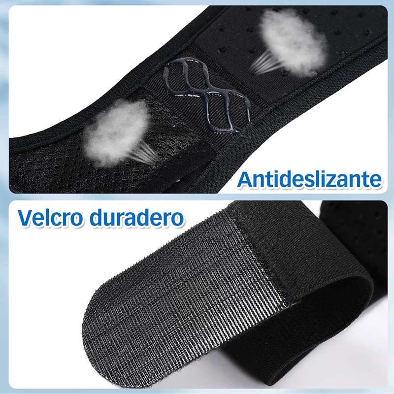Cinturón de Soporte para Hernia, Viene con Dos Almohadillas de