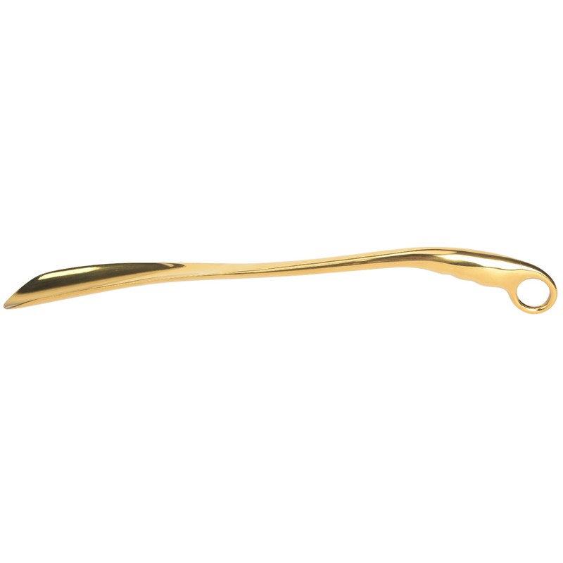 Shoe Horn Aluminum Alloy Long Durable Wavy Handle Shoes Convenient