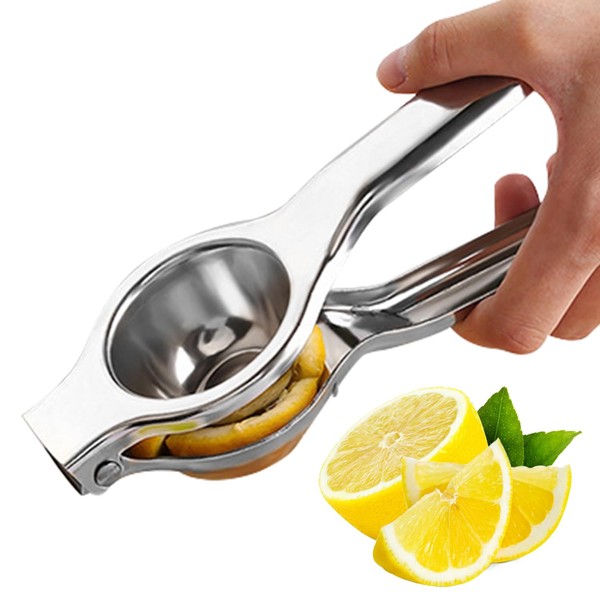 TITIFIVE Exprimidor Manual de Limones Enteros y Naranjas - Acero