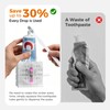 GIUNN 2PCS Toothpaste Tube Squeezer Roller with 2-Min Hourglass Sand