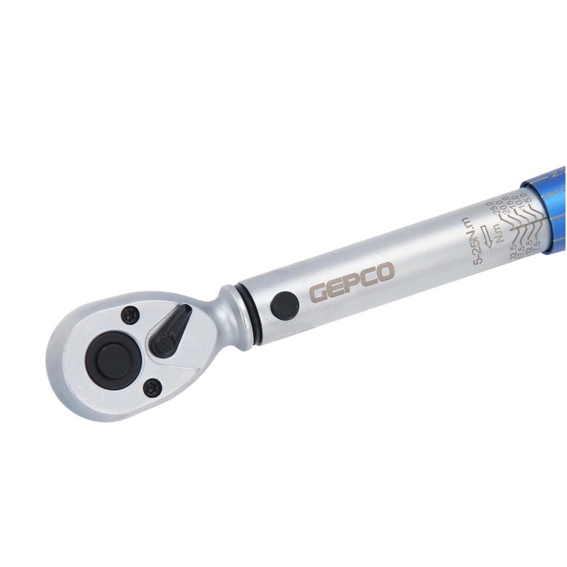 GEPCO Advanced Technology Torque Wrench 5-330 Nm 1/2 Inch 3/8