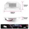 Mingrui test 2Pcs LED License Plate Lights Number Lamp for