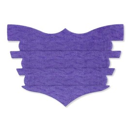 FLAIR Tiras nasales equinas para caballos (púrpura, paquete de 6), tiras nasales equinas adhesivas y apoyo, ayudas respiratorias para entrenar caballo