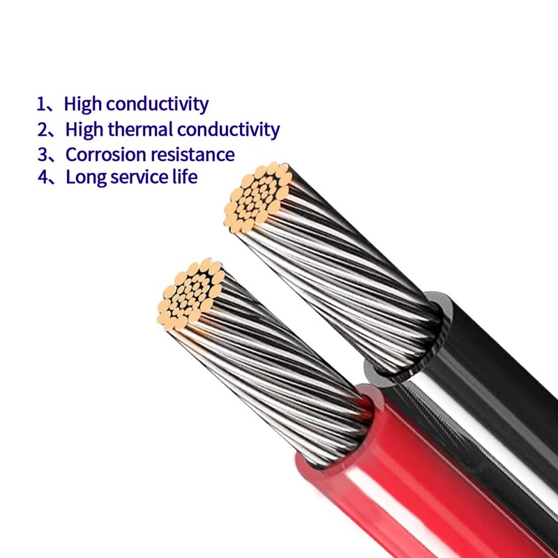 AYECEHI 10AWG SAE Adapter to Alligator Clips Connector Cable,Battery Alligator