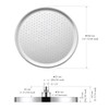 KES Rainfall Shower Head 10-Inch, Large Fixed Shower Head Only,