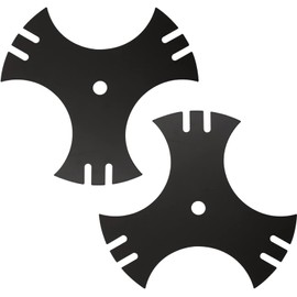 781-0748-0637 Edger Blades, 9" 3-Side Star Blade (5/8" Center Hole) Compatible with Craftsman,Troy-Bilt,MTD,Cub Cad Edgers, Replaces 781-0748,981-0748,40-009,7185767,490-105-M017,CMXGZAM105017, 2 Pack