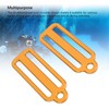Scubas Diving Slide Fixing Buckle Stoppers Aluminium Alloy Lightweight Weight