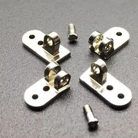 Eyeglass Hinge Universal Replacement 3.0mm 2+1 Plastic Frames, Sunglasses, Wooden Frames, Glasses Parts Replacement Glass Repair Kits Repairing Replacement Hinges Screws and Screwdriver （1.2mm