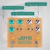 JOYO Dual Crunch Effect Pedal Pure Analog Circuit Overdrive Pedal