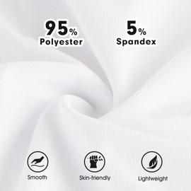 Subuteay Full Slip for Women Under Dresses Spaghetti Straps Long Slips Dress White Small