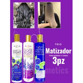 Nekane ® Shampoo + Mascarilla Mora Matiza + Termoprotector