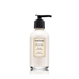 evanhealy Blue Lavender Cleansing Milk | Soothe & Calm Reactive Skin | Moisturizing Gentle Deep Clean For Sensitive Skin