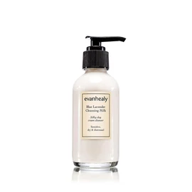 evanhealy Blue Lavender Cleansing Milk | Soothe & Calm Reactive Skin | Moisturizing Gentle Deep Clean For Sensitive Skin