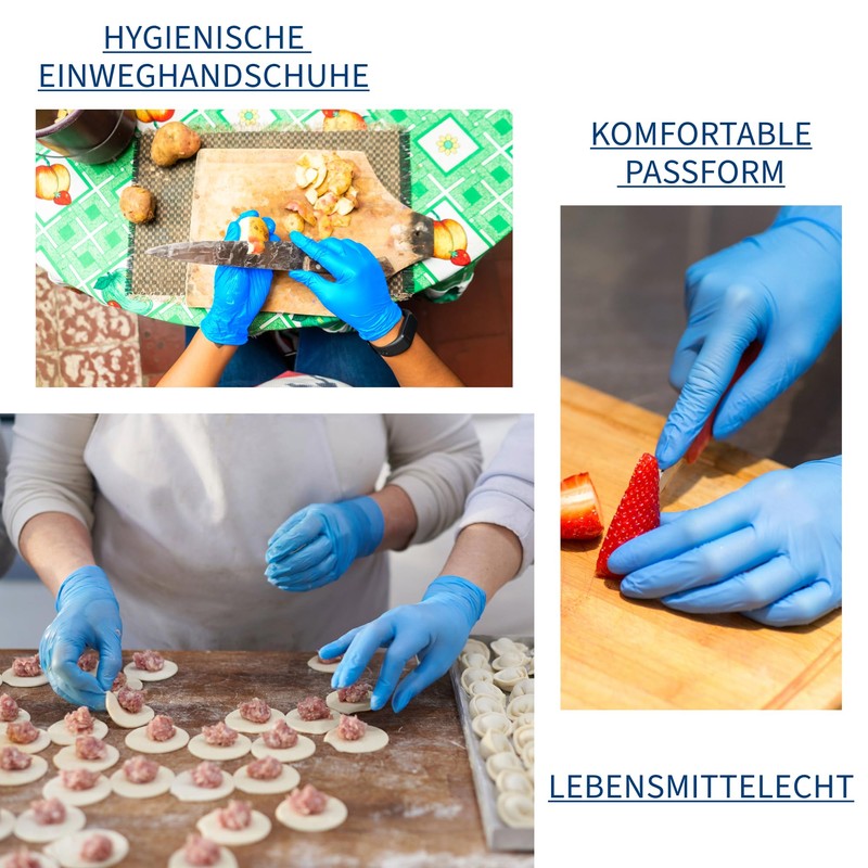 ABENA Classic Nitrile L Blue 100x