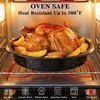 13 Inch Roasting Pan with Lid and Rack, Enamel Carbon