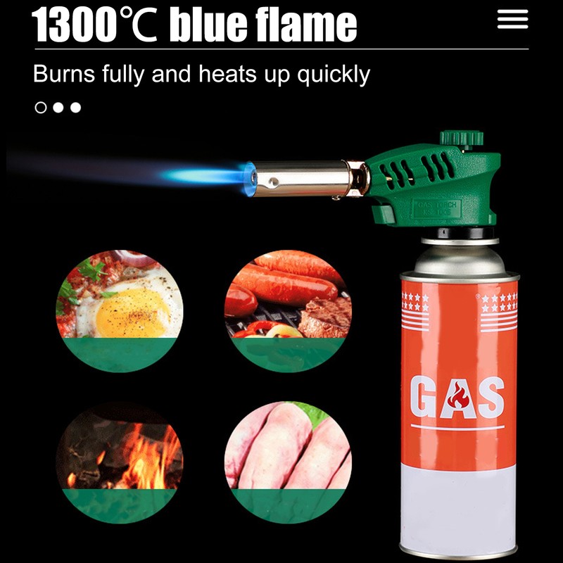 Propane Torch Welding Flame Valve Portable Gas Gun for Outdoor