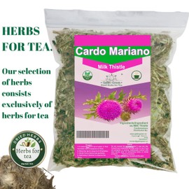 Cardo Mariano - Milk Thistle Loose Leaves (4.1 oz/116.2 gr) | Herbal Tea Leaves from Mexico | Gabiogreen (4.1 oz/116.2 gr)