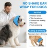 No Flap Ear Wraps for Dogs, Dog Ear Muffs Noise