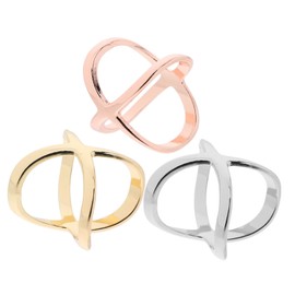 COHEALI Scarf Button Clip Set Cardigan Ring Clip Fashion Scarf Pin Small Ties Ring for Women