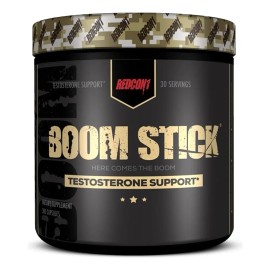 Redcon1 Boom Stick Testo Precursor 30 Servicios (300 Cáps) Sabor Sin Sabor