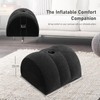 LuxoCare Inflatable Crescent Moon Pillow - Inflatable Multipurpose Cushion Under