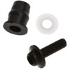 Pack of 10 Screws Rubber Nut Motorcycle Windscreen Screws Nut