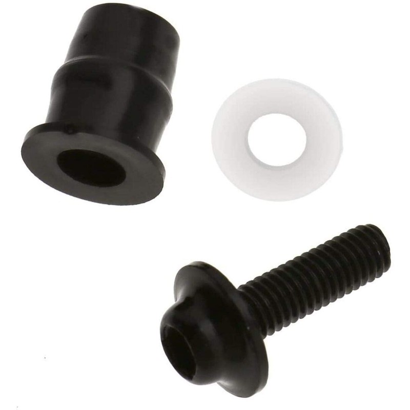 Pack of 10 Screws Rubber Nut Motorcycle Windscreen Screws Nut