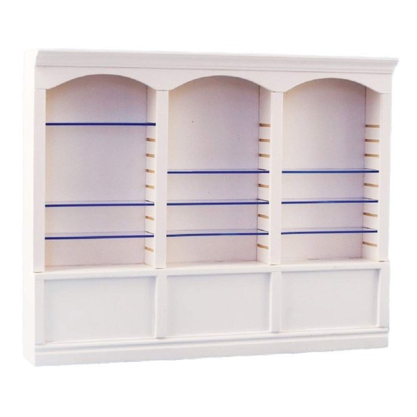 Melody Jane Dollhouse 3 Bay Shop Matching Triple Shop Shelf