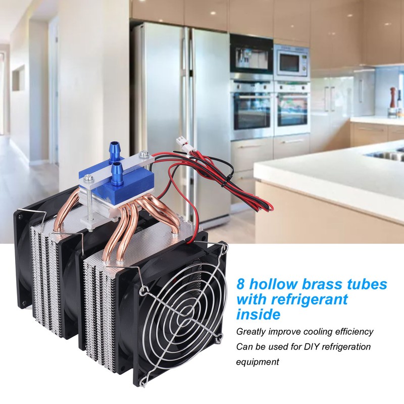 Thermoelectric Cooling Module Water Cooler Module for DIY Semiconductor Refrigeration