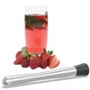Prettyui - Stainless Steel Cocktail Muddler, Mixing Spoon, Jigger Set,
