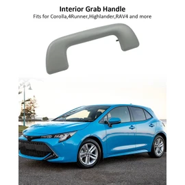 YIGUCS Interior Grab Handle Fits for Toyota Model for Corolla 4Runner Highlander RAV4 and More, Grip Assist Handle without Hook Type, Gray Color