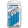 6 x Interprox Plus Interdental Brushes Blue Conical Pack of