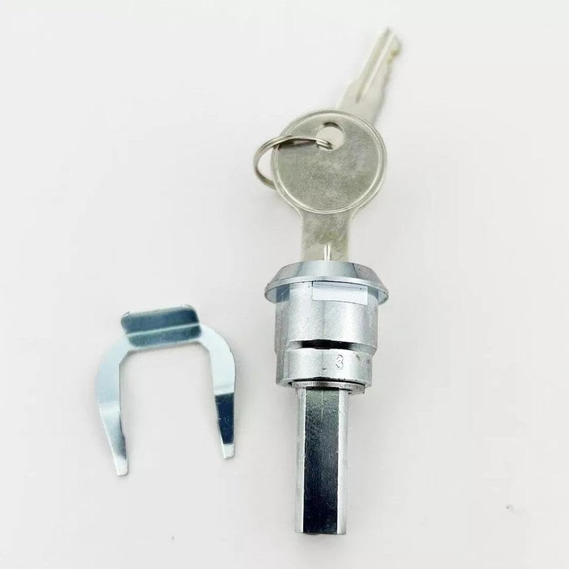 Silver Universal Toolbox Lock, Toolbox Lock Iron Cabinet Insert Linkage