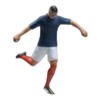 Fenteer 1 64 Soccer Player Figure Mini Football Player,1:64 Scale