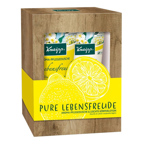 Kneipp Gift Box Pure Zest For Life, Shower Gel & Body Lotion, Pack Of 1