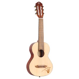Ortega Guitars 6 String Bonfire Series Guitarlele, Right-Handed, Acoustic, (RGL5)