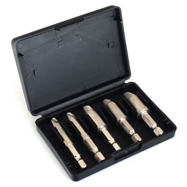 12pc Easy Out Damaged Screw Stud Bolt Remover Puller Extractor Nut Splitter Set