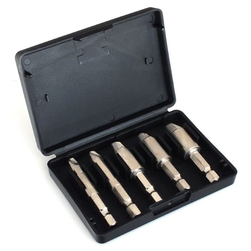 12pc Easy Out Damaged Screw Stud Bolt Remover Puller Extractor