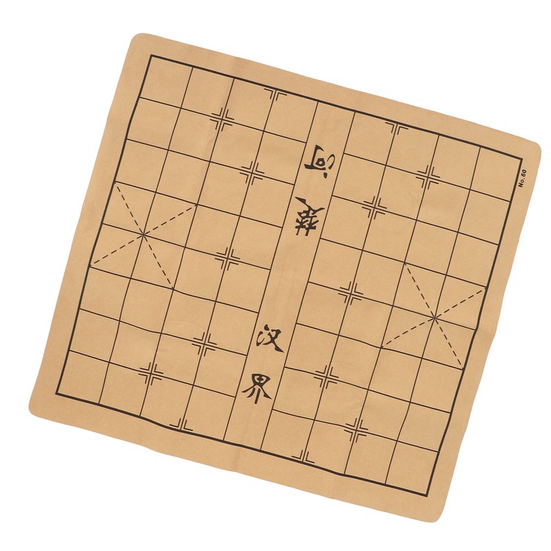 Chinese Chess Board Microfiber Leather Folding Roll Up Chess Board