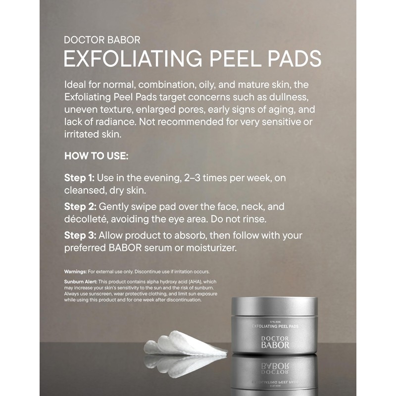 Doctor Babor Resurface Exfoliating Peel Pads
