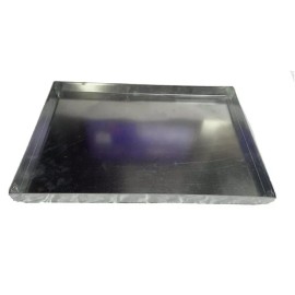 tinman HVAC DRAIN PAN 22 X 30 X 2 GALVANIZED 26 GAUGE SHEET METAL