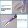 Acrylic Scissors, 9” Ultra-Sharp Titanium Coated Blades and Sharp All-Purpose