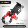 Nilight (2 Pack) Demon Front Tow Hook Mounting Bracket with