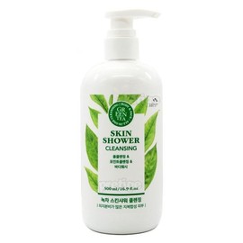 Man with Flowers Skin Shower Cleansing 500mlx2 Green Tea Rose Aloe 33205768 Aloe-Oily / 꽃을든남자 스킨샤워 클렌징 500mlx2개 녹차 로즈 알로에33205768 알로에-지성