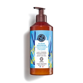 Yves Rocher Loción de leche corporal de Alga Salvaje y Hinojo energizante - 13.2 fl oz. / 13.1 onzas líquidas (390 ml)