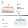 Cojín Compresa Namaskar Frío/Calor Semillas y Hierbas Para Dolores